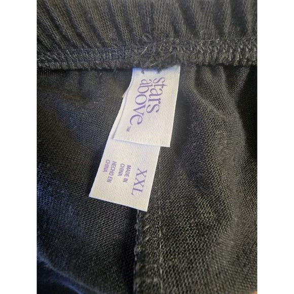 Stars Above Pajamas Shorts Womens Size XXL Linen Polyester Blend Pull On 6094 - Picture 6 of 7